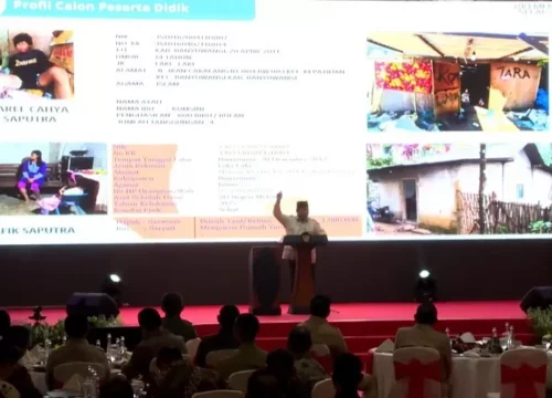Prabowo Dedikasikan Hidupnya Bangun 100 Sekolah Rakyat Setiap Tahun