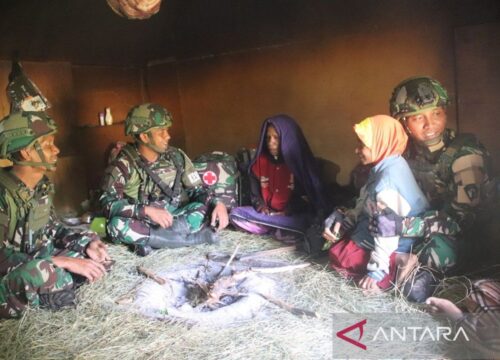 Satgas Yonif 521/DY: Komunikasi Sosial Optimalkan Sinergitas TNI-Rakyat