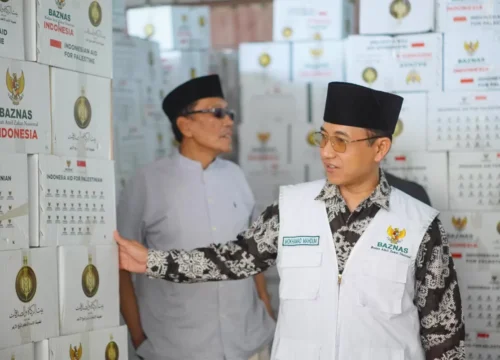 BAZNAS RI Pastikan Bantuan Kemanusiaan untuk Palestina Siap Didistribusikan di Mesir