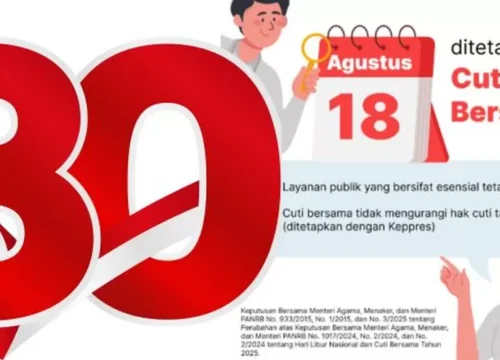 Cuti Bersama 18 Agustus 2025: Bukan Libur Nasional, Ini Penjelasannya