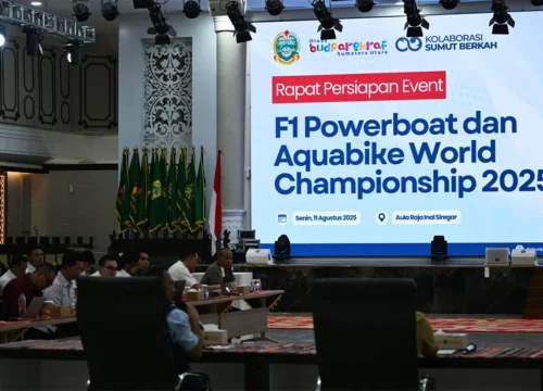 Sumut Matangkan Persiapan Aquabike dan F1 Powerboat 2025