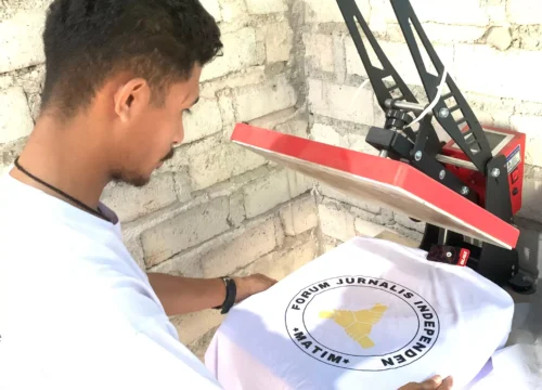 Rahasia Sukses Anak Muda Matim: Bisnis Sablon Kaos Booming dan Kualitasnya?