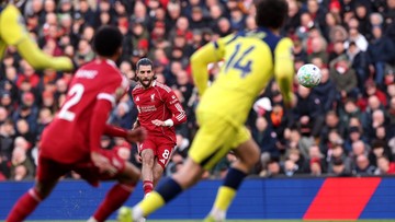 Gol Kilat Szoboszlai: Liverpool Unggul 1-0 Atas Tottenham di Babak Pertama!